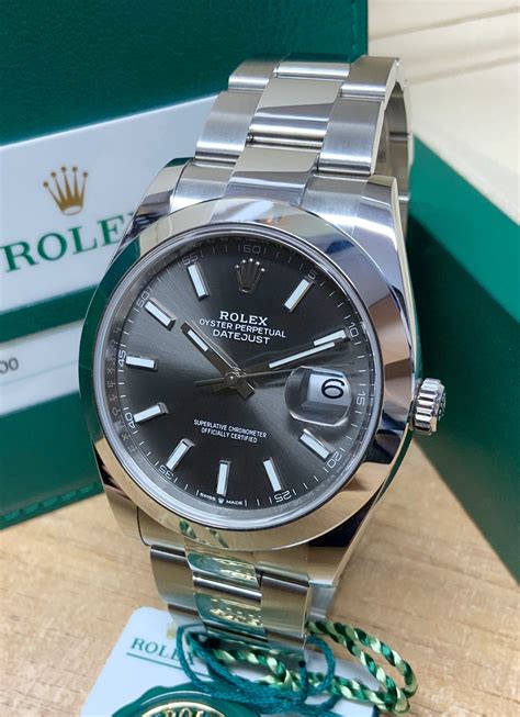 rolex rhodium floral dial|Rolex datejust 41 ref 126300.